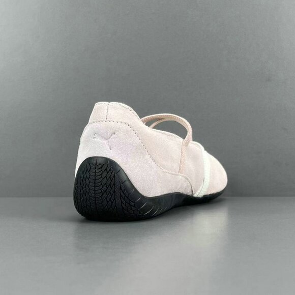 Puma Double-Strap Pink Thin-Soled Dance Shoes - Picture 2 of 10